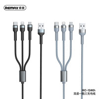 REMAX JANY Series 3in1 RC-124th 1.2m 3.1A Braided Data Cable